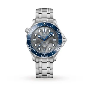 Omega Seamaster Diver 300m Co-axial Master Chronometer Blue Grey 42mm