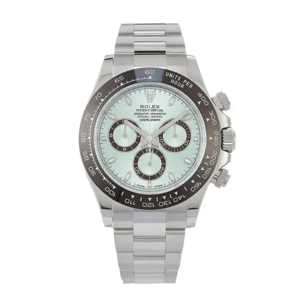 Rolex Cosmograph Daytona, Ice Blue Dial, Brown Ceramic Bezel 40mm