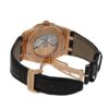 Audemars Piguet Royal Oak Rose Gold Black Leather Watch – 41mm