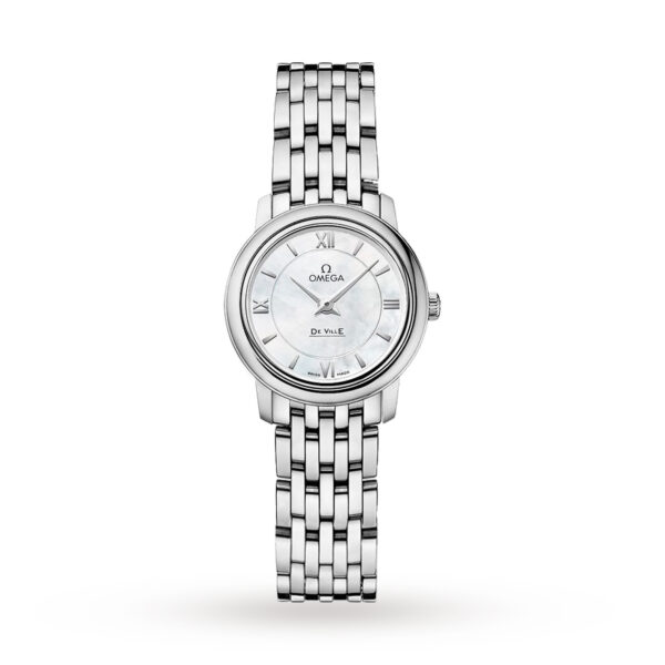 Omega De Ville Prestige Quartz Ladies Watch Silver