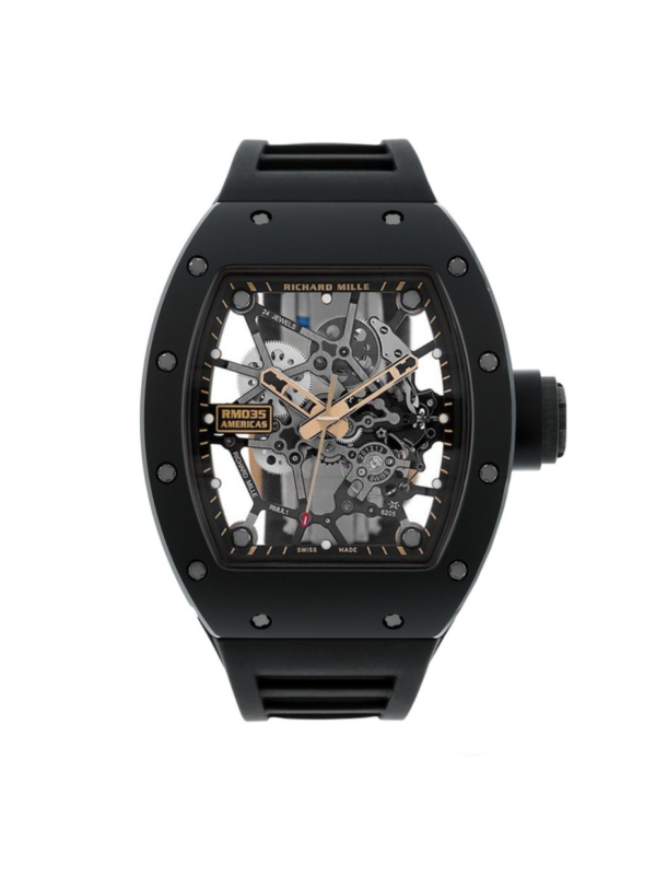 Richard Mille RM 035 Replica Rafael Nadal Limited Black Toro