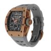 Richard Mille RM011 Replica Rose Gold Flyback Chronograph Grey