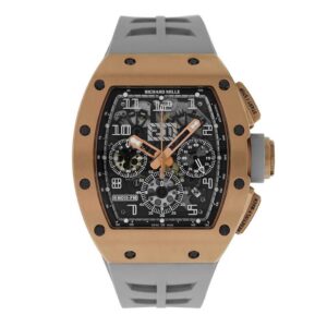 Richard Mille RM011 Replica Rose Gold Flyback Chronograph Grey