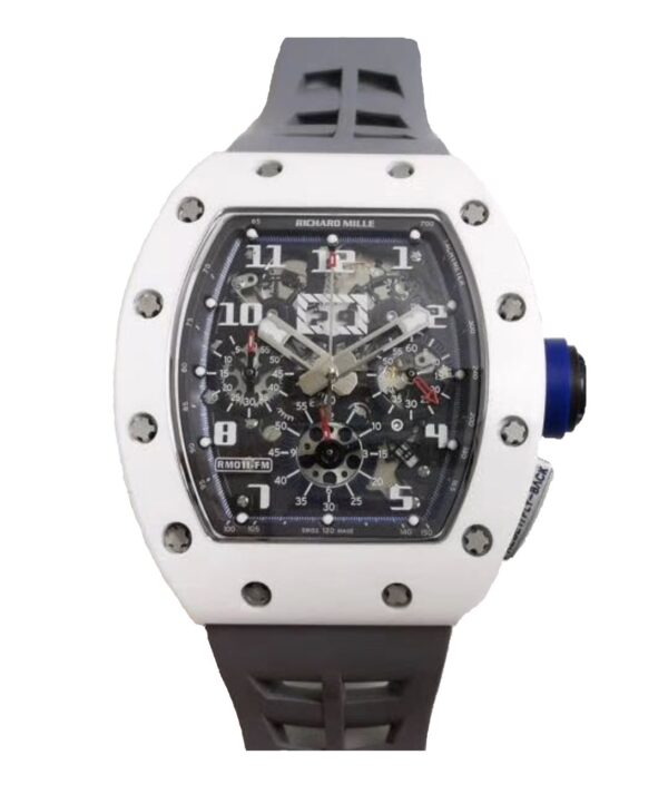 Richard Mille RM011 Replica SAINT TROPEZ White Ceramic