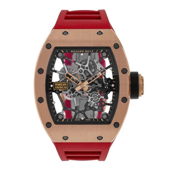 Richard Mille RM035 Replica Rafael Nadal Rose Gold Toro Limited