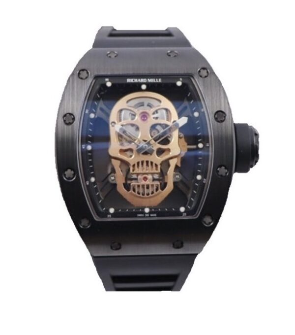 Richard Mille RM052 Replica Skull Black Ceramic