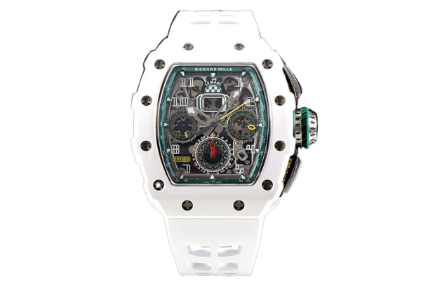 Richard Mille RM11-03 Replica Automatic Flyback White Ceramic Chronograph