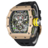 Richard Mille RM11-03 Replica Rose Gold Automatic Flyback Replica