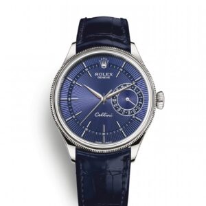 Rolex Cellini Date 50519 Blue Blue Strap