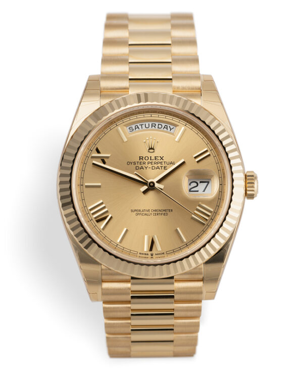 Rolex Day-Date 40 Champagne Colour Dial 228238