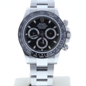 Rolex Daytona Ceramic Bezel Stainless Steel Black Dial 116500LN