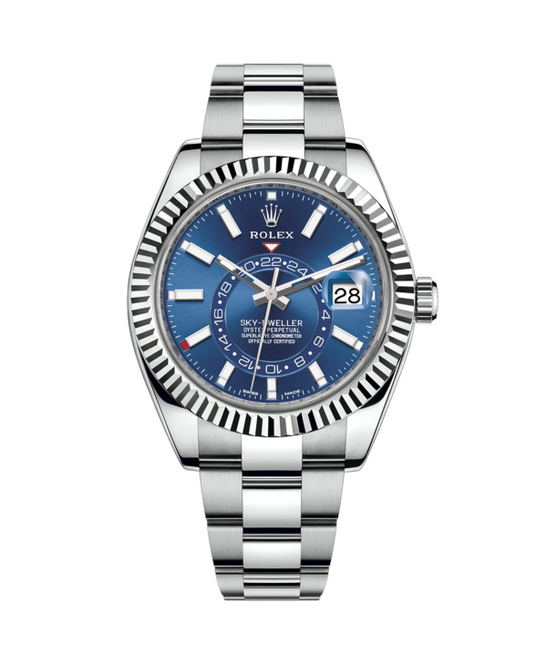 Rolex Sky-Dweller 42mm Blue Dial Stainless Steel 326934